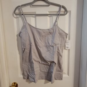 Women's Sonoma Goods For Life Everyday Built-In Support Camisole, XL, Grey
